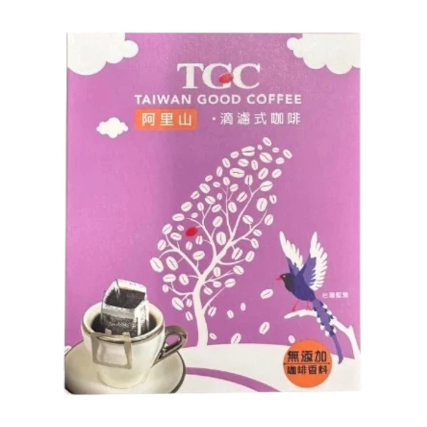 【TGC 台灣咖啡莊園】阿里山滴濾式咖啡(9g*4入)