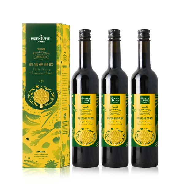 【大漢酵素】蜂蜜輕酵飲-3入組(500ml/瓶x3瓶)