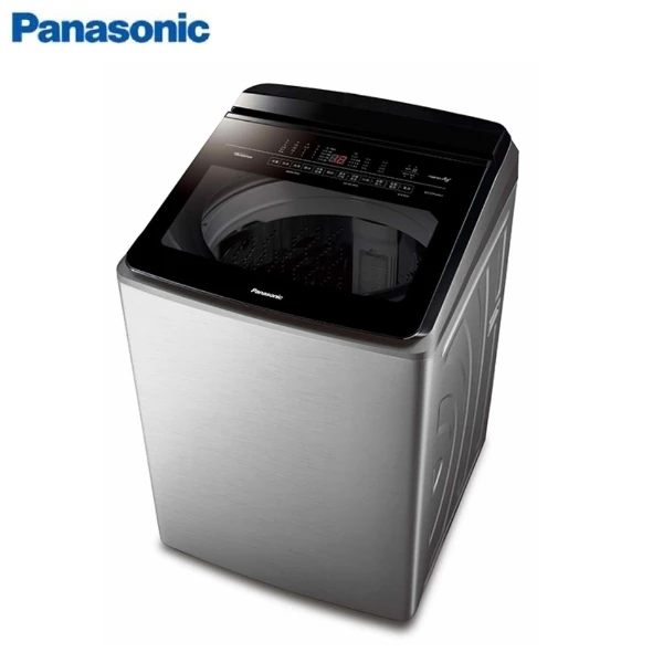【Panasonic 國際牌】ECONAVI 17kg變頻直立式洗脫洗衣機 標準安裝與回收舊機(NA-V170NMS)