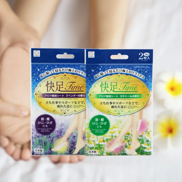 【一品川流】日本製KOKUBO樹液足貼(2枚入x6組)