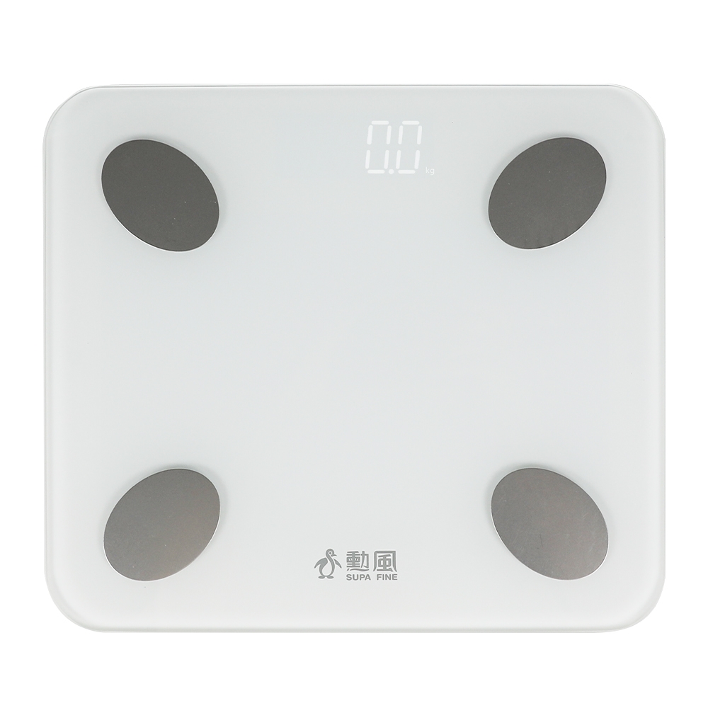 【SUPA FINE 勳風】 藍芽 連結APP 智慧 健康 體重計 (/ 臺 HF-G2056B)