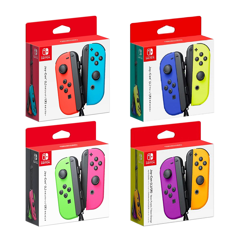 【Nintendo 任天堂】Switch Joy con 原廠左右手把 多色任選(台灣公司貨)