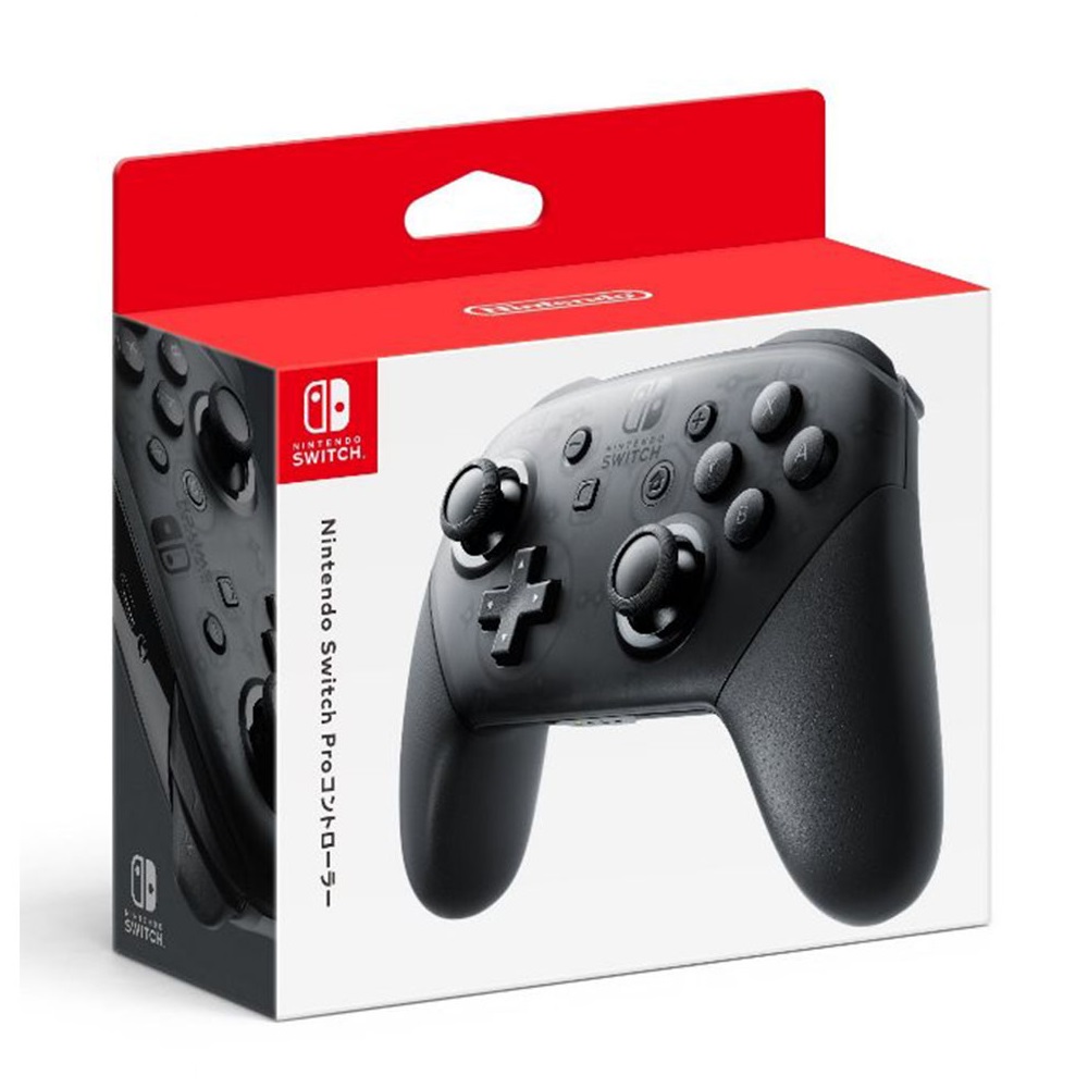 【Nintendo 任天堂】Switch Pro 控制器 Pro 黑色 手把(原廠 台灣公司貨)
