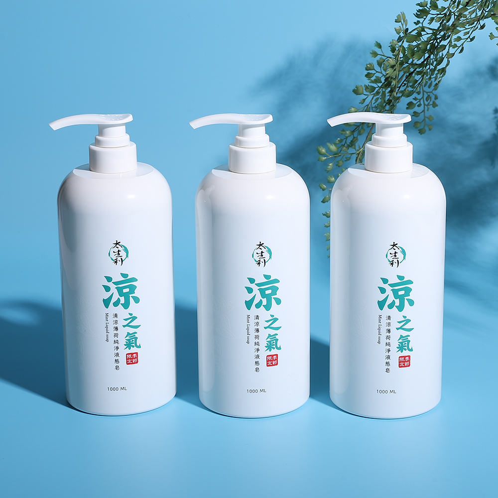【太生利】純．淨液態皂 沁涼｜涼之氣-3入組(1000ML)