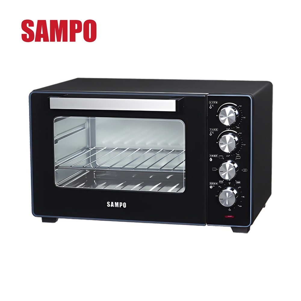 【SAMPO 聲寶】32L烘烤雙溫控旋風電烤箱 -(KZ-XR32F)