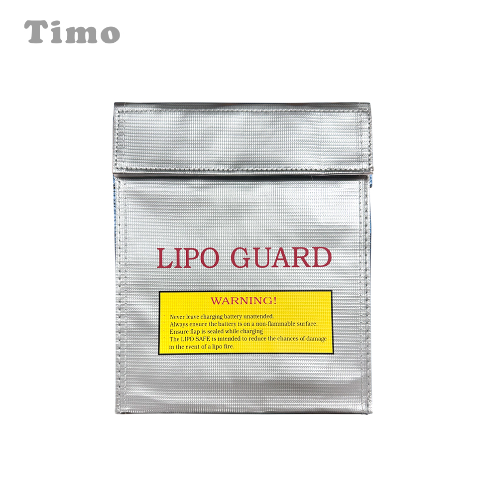 Timo】防火防爆安全收納袋(適用行動電源/電子產品)(銀色/1入) - 全聯全電商