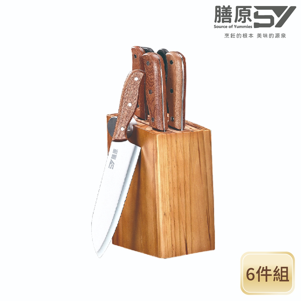 【SY 膳原】匠心6件刀藝組(6件套)