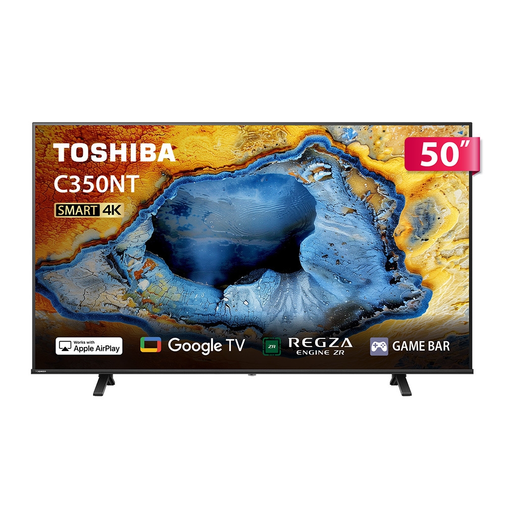 TOSHIBA 東芝】REGZA 50型4K Google TV液晶顯示器(50C350NT) - 全聯全電商