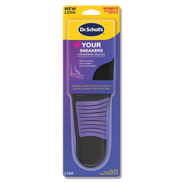 【Dr. Scholl's 爽健】爽健樂愛新彈性科技舒適鞋墊(女用)