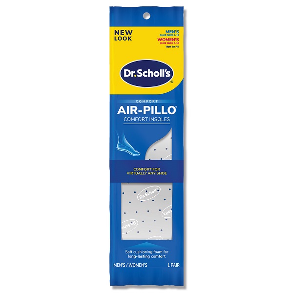 【Dr. Scholl's 爽健】爽健泡棉超柔軟舒適鞋墊一雙入(兩入組)