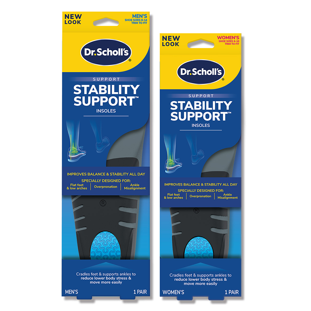 【Dr. Scholl's 爽健】爽健穩固支撐平衡鞋墊(男用 / 女用)