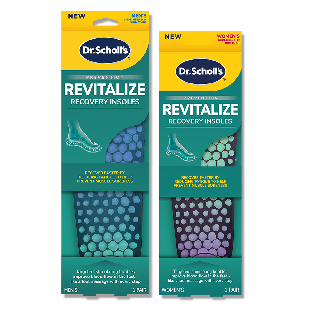 【Dr. Scholl's 爽健】爽健健力循環氣泡鞋墊(男用 / 女用)