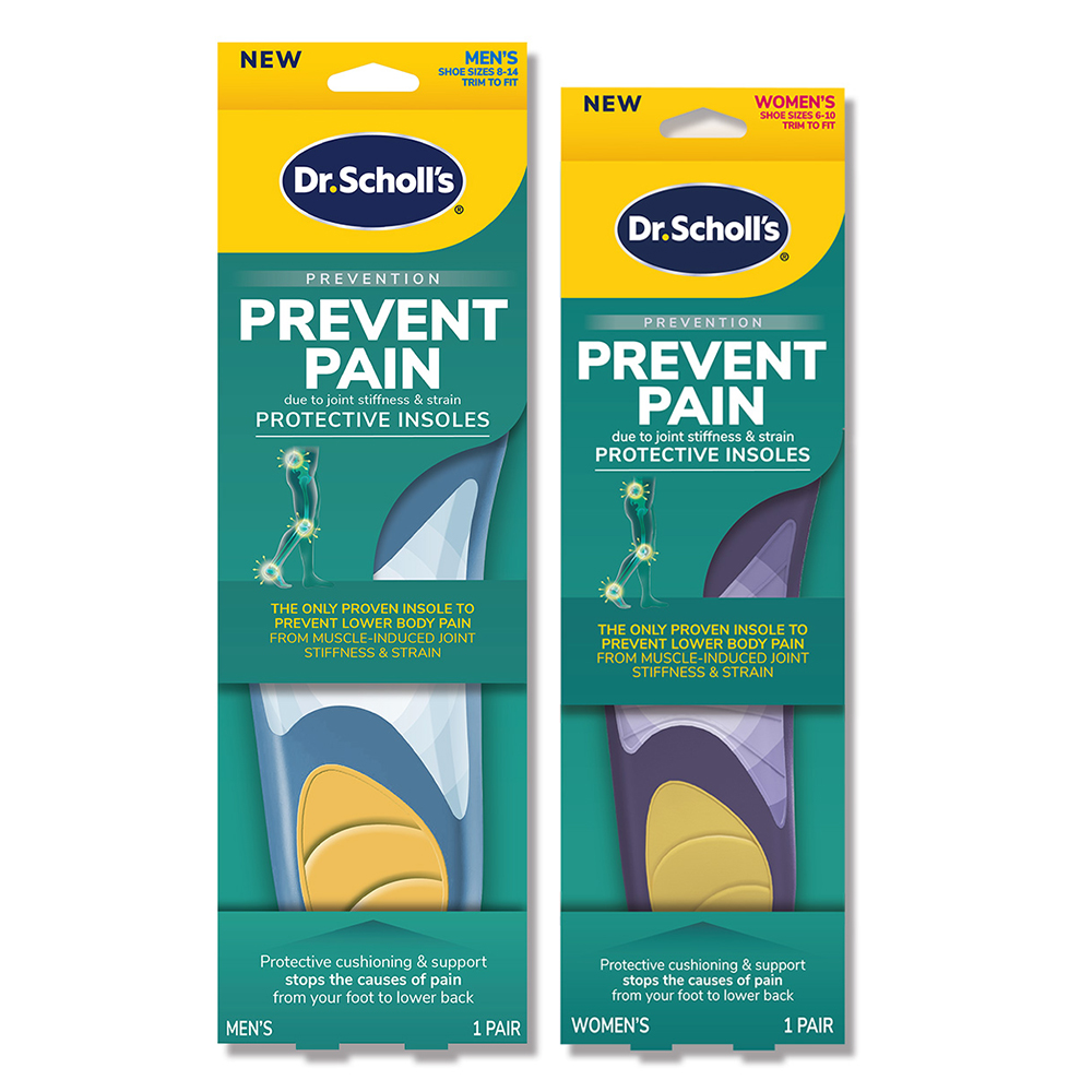 【Dr. Scholl's 爽健】爽健健力防護機能鞋墊(男用 / 女用)