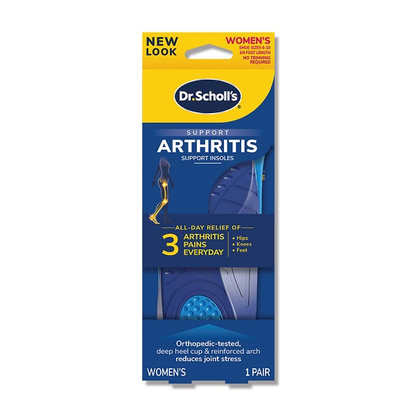 【Dr. Scholl's 爽健】爽健下半身減壓舒緩鞋墊3/4型(女用)