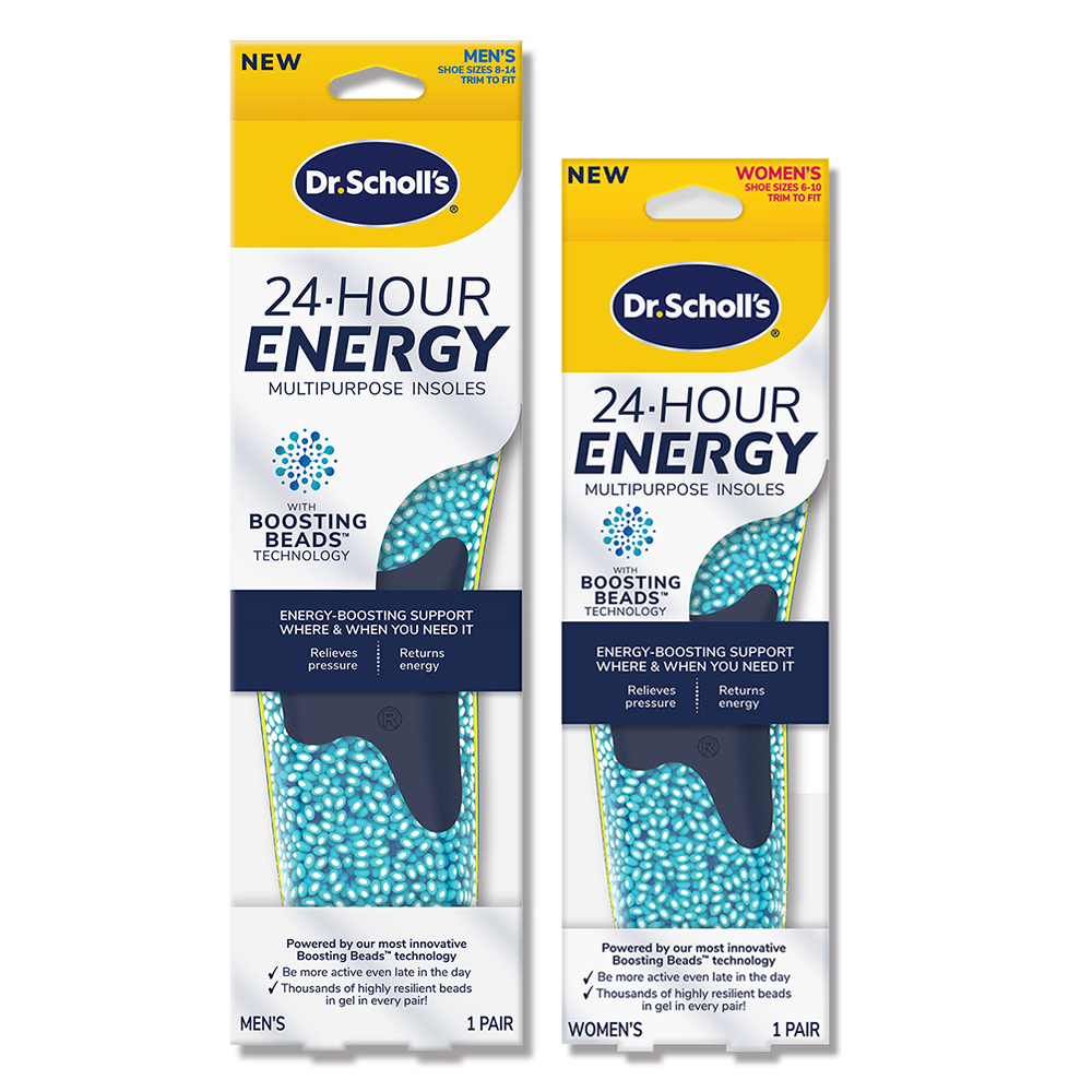 【Dr. Scholl's 爽健】爽健24小時多動向新科技鞋墊(男用 / 女用)