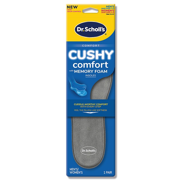 【Dr. Scholl's 爽健】爽健記憶泡棉舒適鞋墊(1雙入)