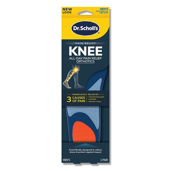 【Dr. Scholl's 爽健】爽健舒緩鞋墊 膝關節防護(男用)
