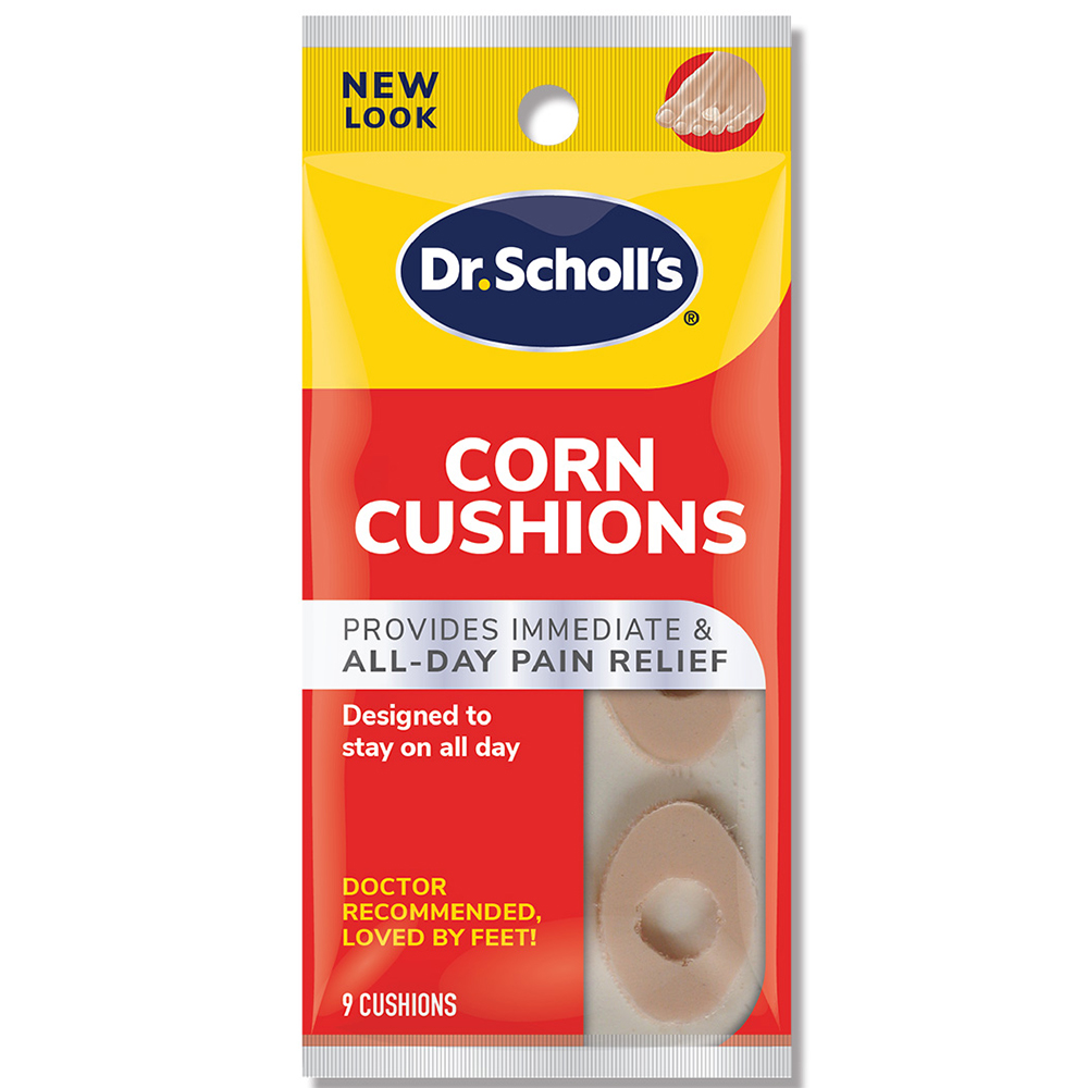 【Dr. Scholl's 爽健】爽健舒緩襯墊 雞眼適用 9入裝((兩組))