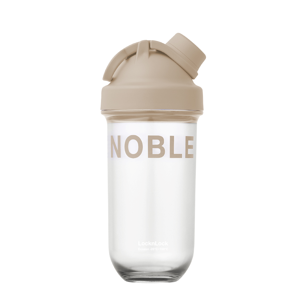 【LocknLock 樂扣樂扣】NOBLE搖搖杯/830ml/奶茶棕(1A01-ABF942BRW)