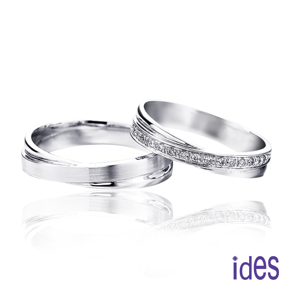 【ides 愛蒂思】紀錄愛情永恆收藏彼此歡愉時刻/情人對戒系列/(珍愛)