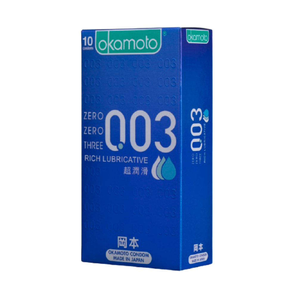 岡本】003 RL 超潤滑保險套(10入/盒) - 全聯全電商