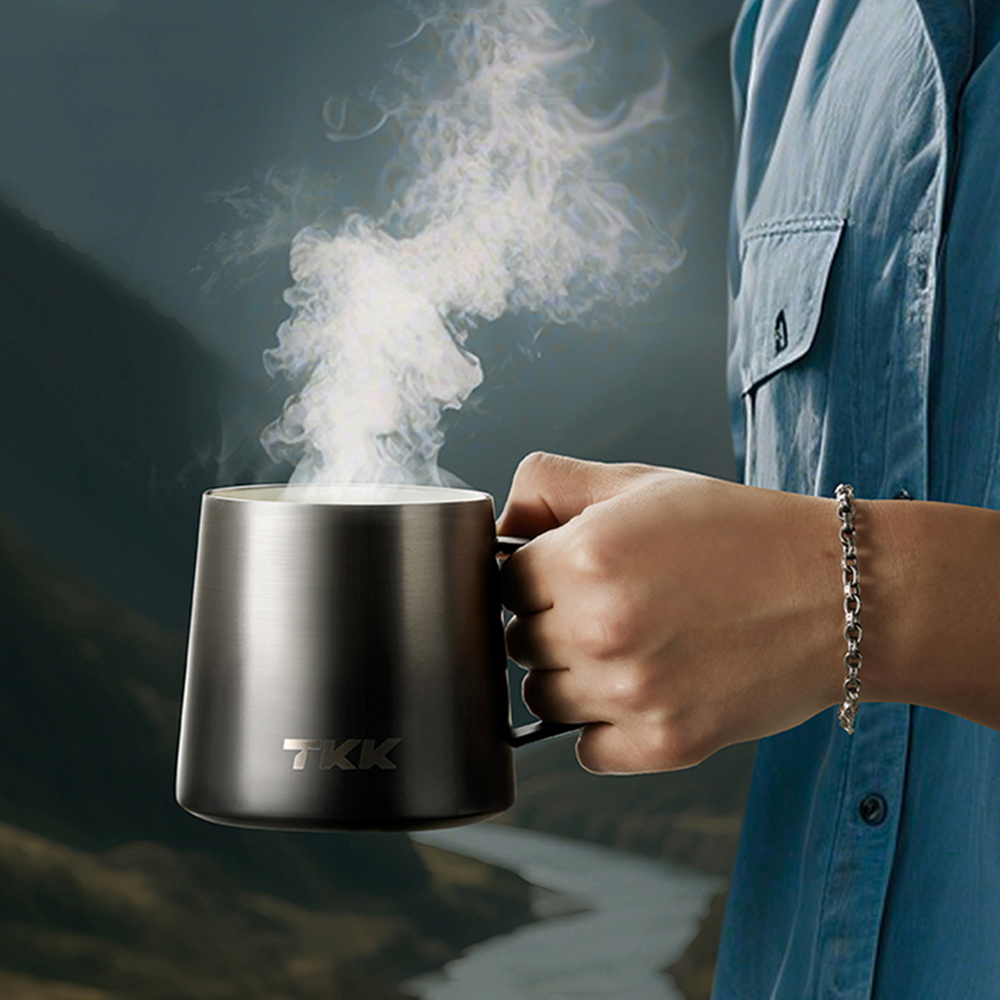 TKK】悅氧Life 316不鏽鋼x陶瓷噴塗時尚保溫馬克杯咖啡杯會議保溫杯隨身