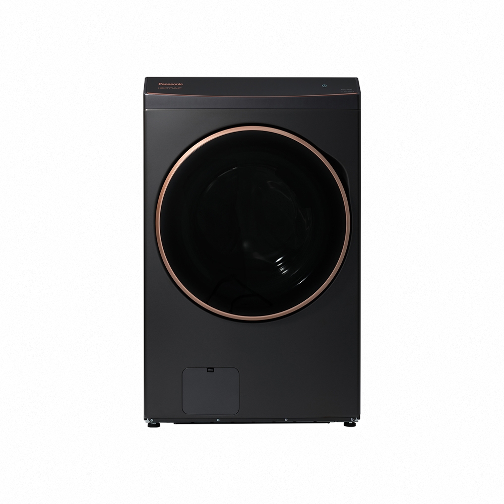 【Panasonic 國際牌】17公斤熱泵式滾筒洗衣機-黑(區域限定)(NA-V170RPH-K)