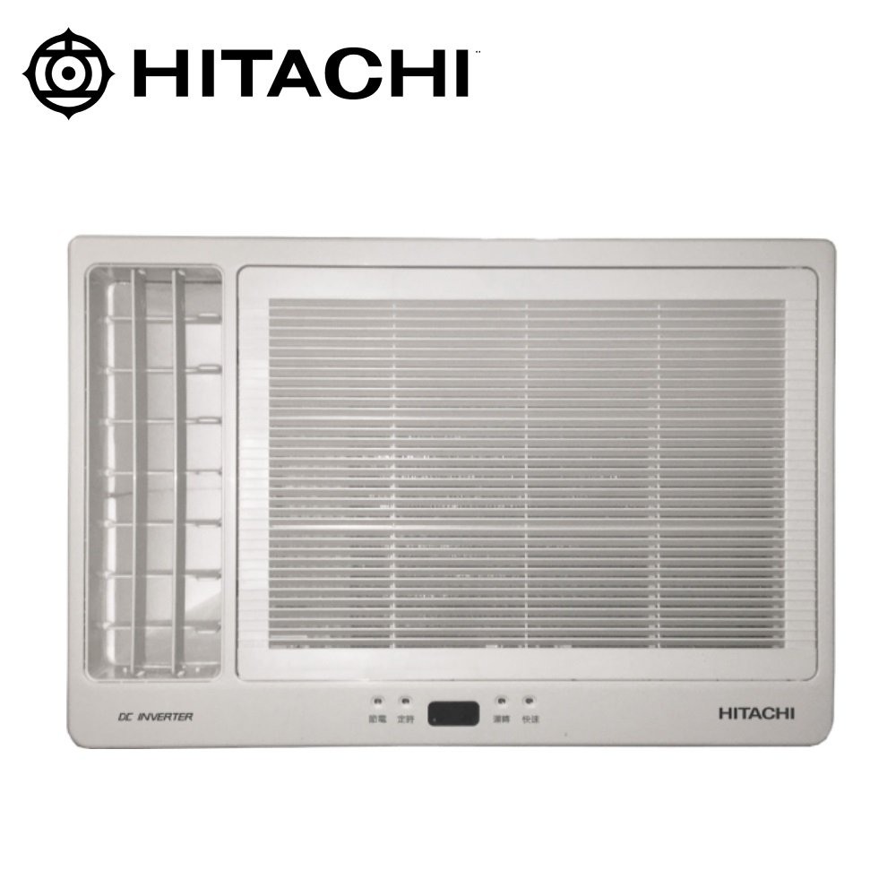 HITACHI 日立】冷暖變頻左吹式窗型冷氣冷氣能力2.2 kW - 含基本安裝+舊