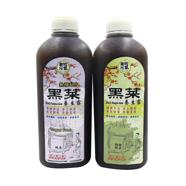 【東牧元氣】黑菜養身露/無糖 12罐組 (1000ml)