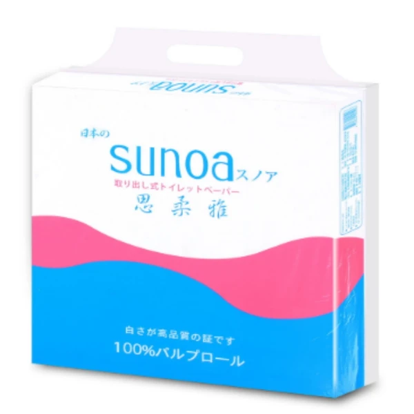 【百吉牌】《SUNOA》抽取式衛生紙 (100抽*80包/箱)