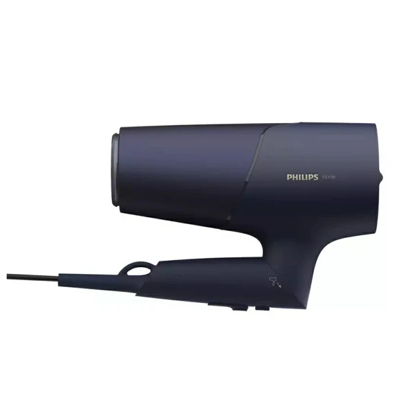 【PHILIPS 飛利浦】沙龍級護髮負離子吹風機 BHD518(霧藍黑)