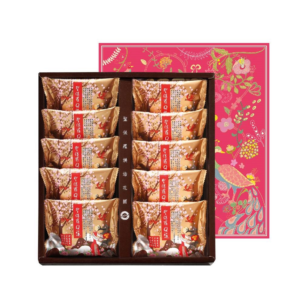 【聖保羅】招牌10入Q餅禮盒 (2盒)