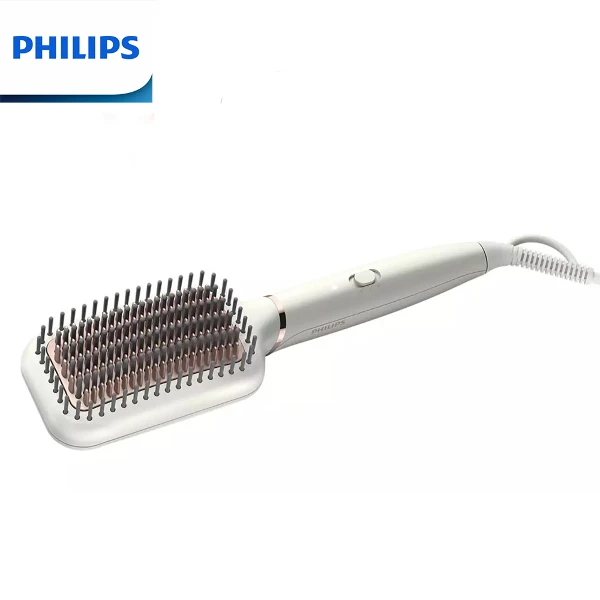 【PHILIPS 飛利浦】沙龍級陶瓷電熱直髮梳 BHH880/50(魔法梳)