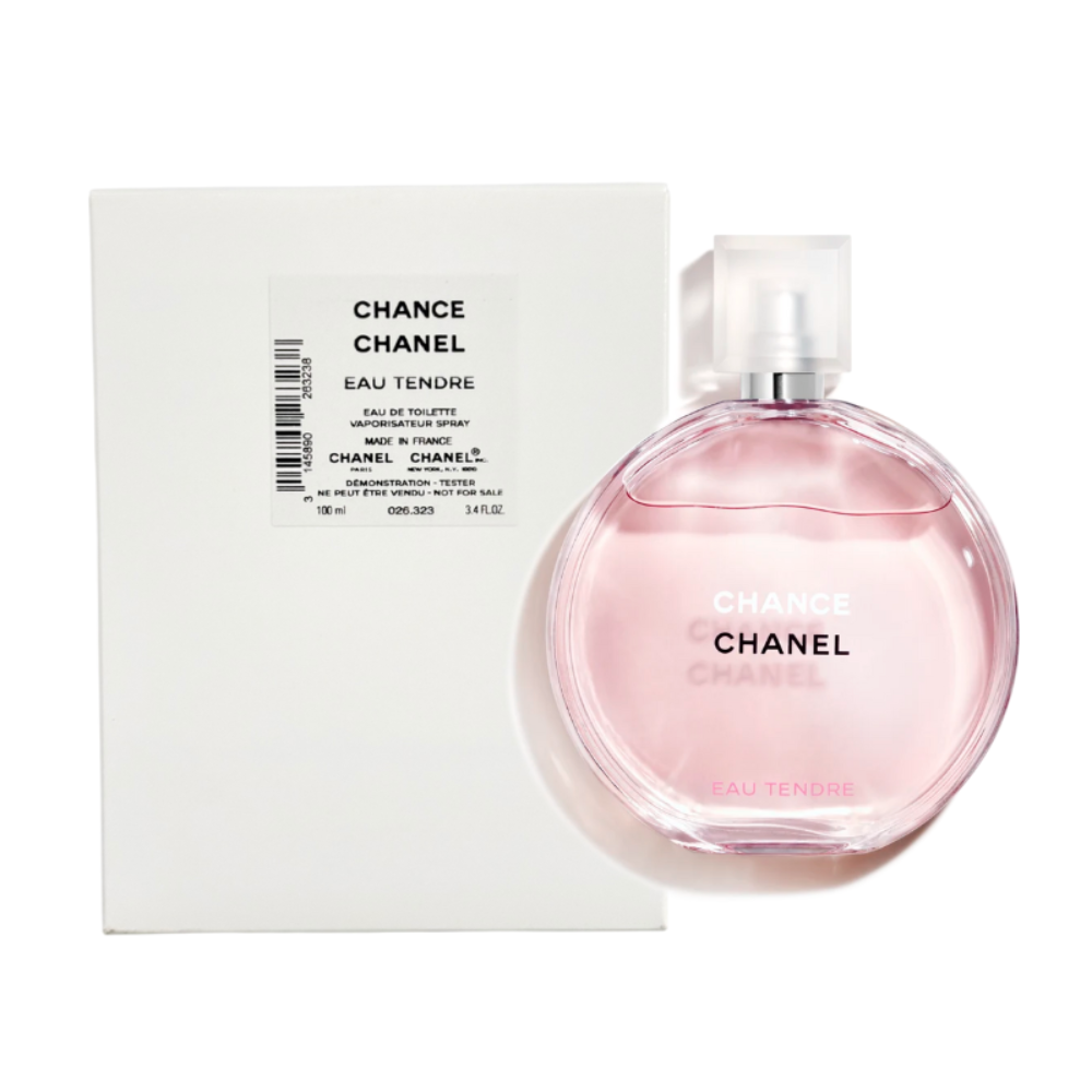 CHANEL 香奈兒】CHANCE Eau Tendre 粉紅甜蜜淡香水(100ml TESTER) - 全
