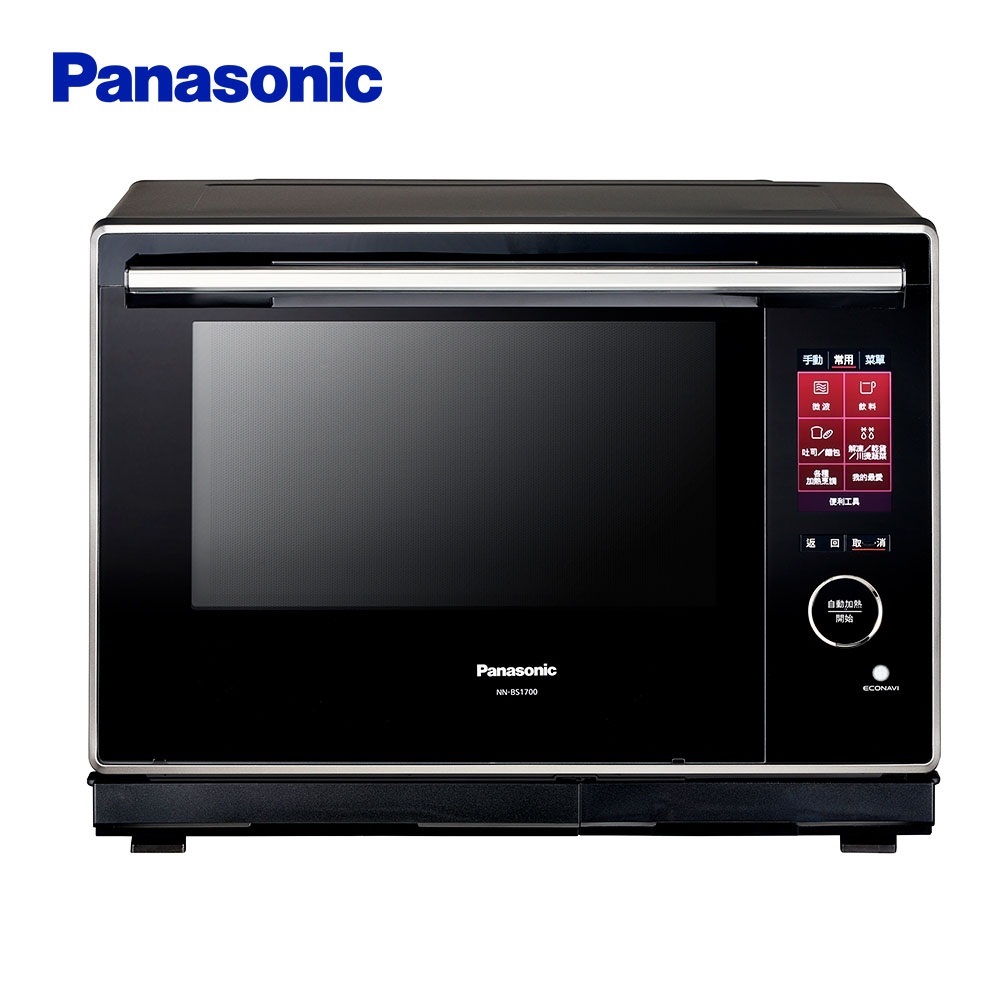 【Panasonic 國際牌】30L平臺式變頻蒸烘烤微電腦微波爐(NN-BS1700)