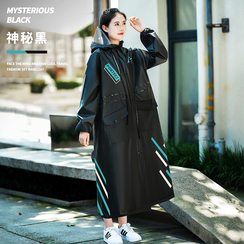 時雨 2024最新】十大雨衣優惠推薦，Xilla斜開拉鍊時尚雨衣，急速穿脫好方便