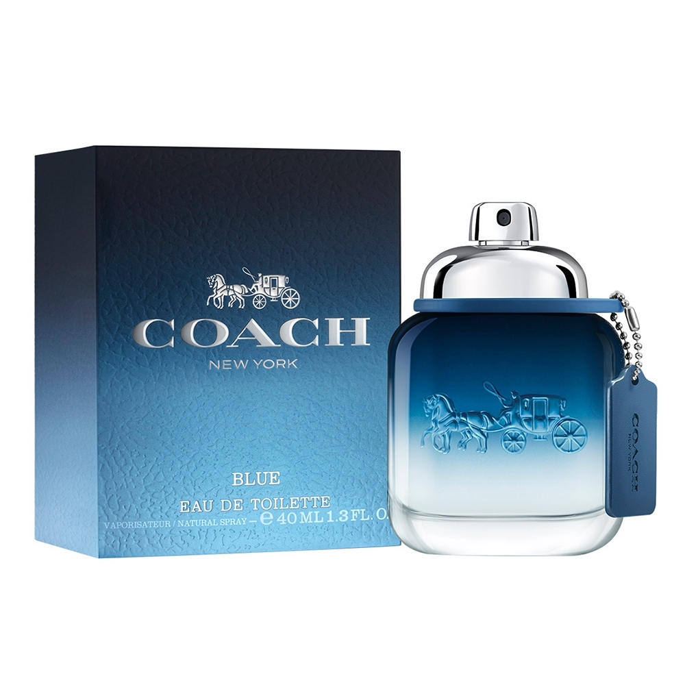 【COACH】Blue 時尚藍調男性淡香水(40ml)