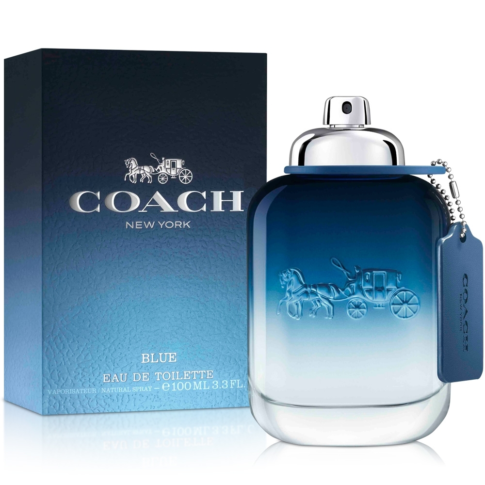 【COACH】Blue 時尚藍調男性淡香水(100ml)