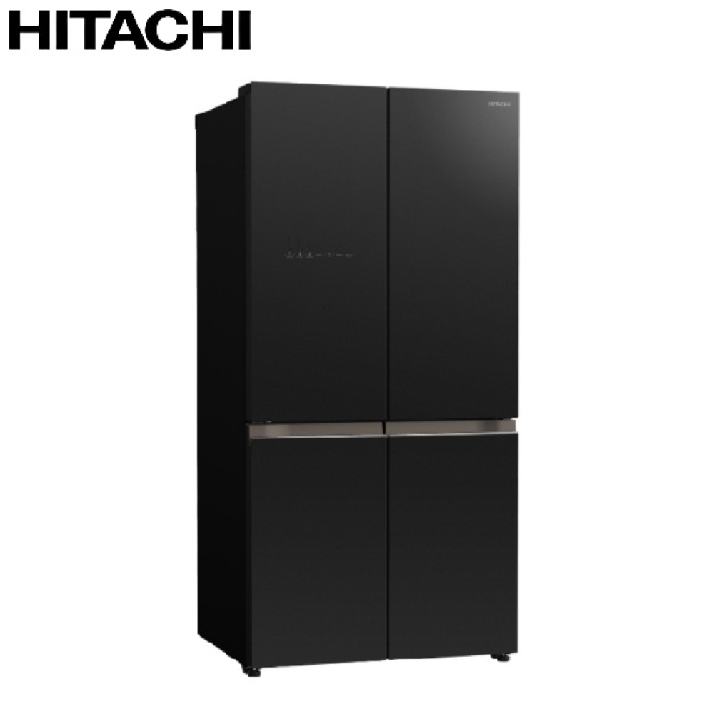 雪琉 HITACHI 日立】645L 四門十字對開變頻琉璃冰箱含基本安裝+舊機回收