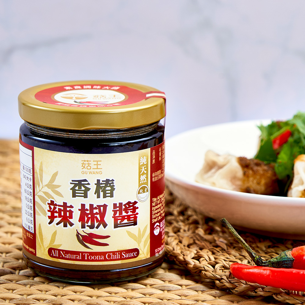 【菇王】香椿辣椒醬(240g/瓶)