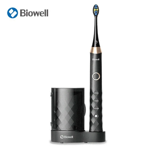 【Biowell 博佳】音波震動牙刷-UV殺菌款 《加贈小刷頭組》(ST 220)