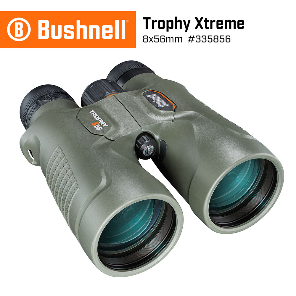 【Bushnell】Trophy Xtreme 極限錦標系列 8x56mm 超大口徑防水雙筒望遠鏡(335856)