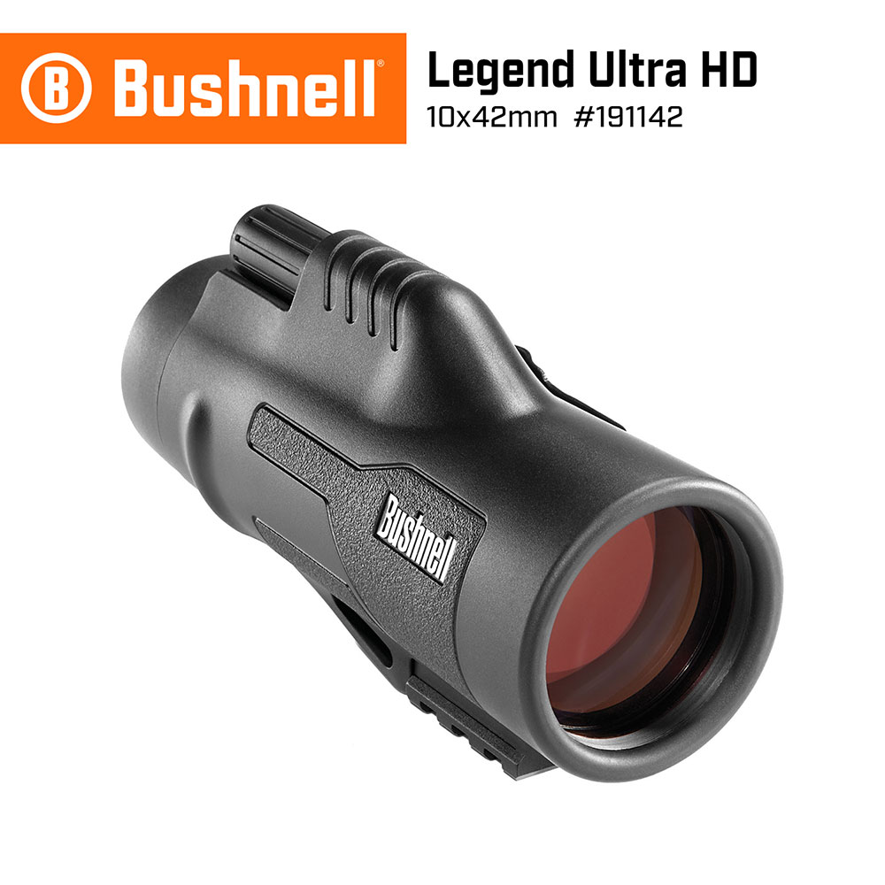 【Bushnell】Legend Ultra HD 傳奇系列 10x42mm ED螢石專業級手持型單眼望遠鏡(191142)