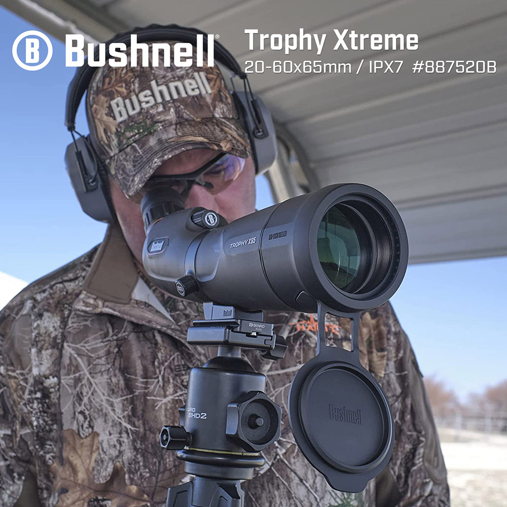【Bushnell】Trophy Xtreme 極限錦標系列 20-60x65mm 專業級賞鳥型單筒望遠鏡 傾角型(887520B)