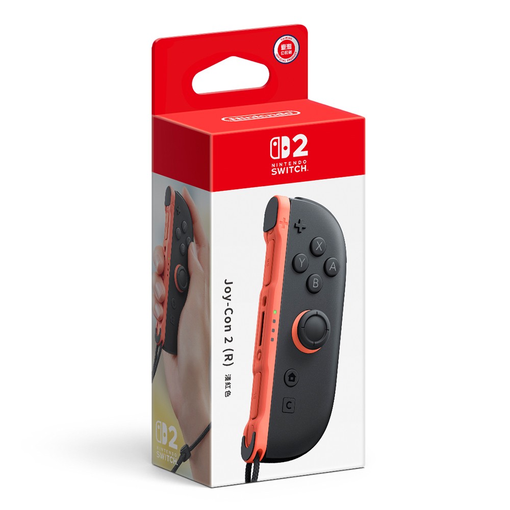 【Nintendo 任天堂】【NS2 周邊】Joy-Con右手控制器《紅色》(【NS2 周邊】Joy-Con右手控制器《紅色》)