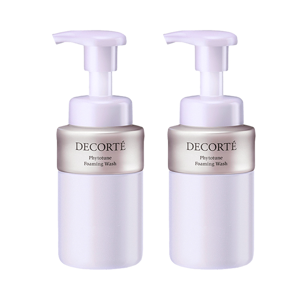【COSME DECORTE 黛珂】植粹淨化悠釀洗顏泡泡200ml 2入組(航空版)