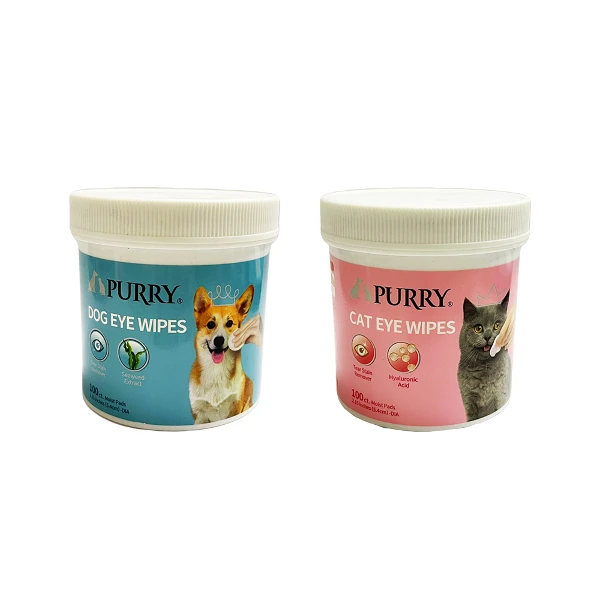 【沛立潔】犬貓寵物淚痕清潔布(100入)