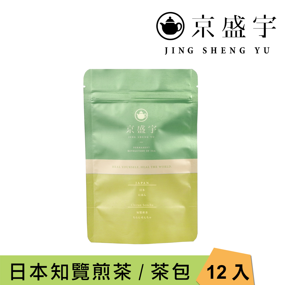 京盛宇】日本知覽煎茶2.5g x12入原葉袋茶茶包(綠茶/日本茶葉) - 全聯全電商