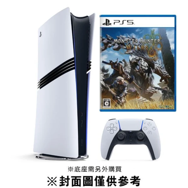 【PlayStation】【PS5】PlayStation®5 Pro 主機+PS5 魔物獵人 荒野(【PS5】PlayStation®5 Pro 主機+PS5 魔物獵人 荒野)