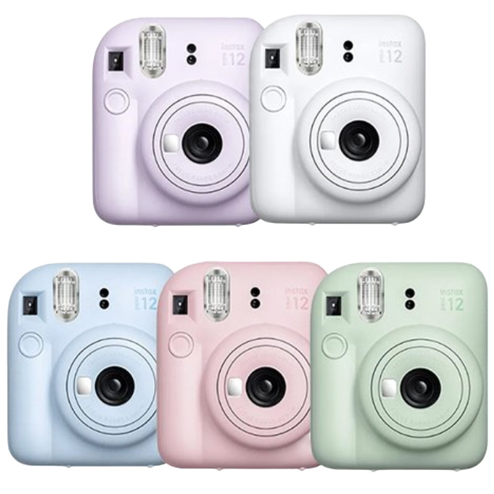 Fujifilm 富士instax mini 12 拍立得相機 空白底片20張 mini12,公司貨 - 全聯全電商